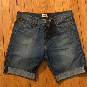 New w/o tags Hudson Bermuda denim shorts
